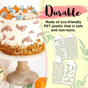 Sablonok tortadíszítéshez (10 db) 03