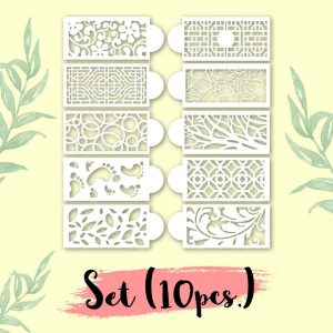 Sablonok tortadíszítéshez (10 db) 03