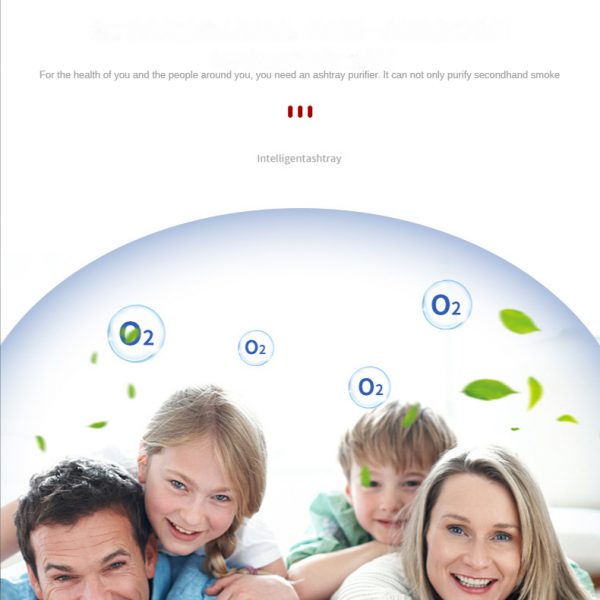 Air purifying ashtray – Légtisztító hamutartó slider