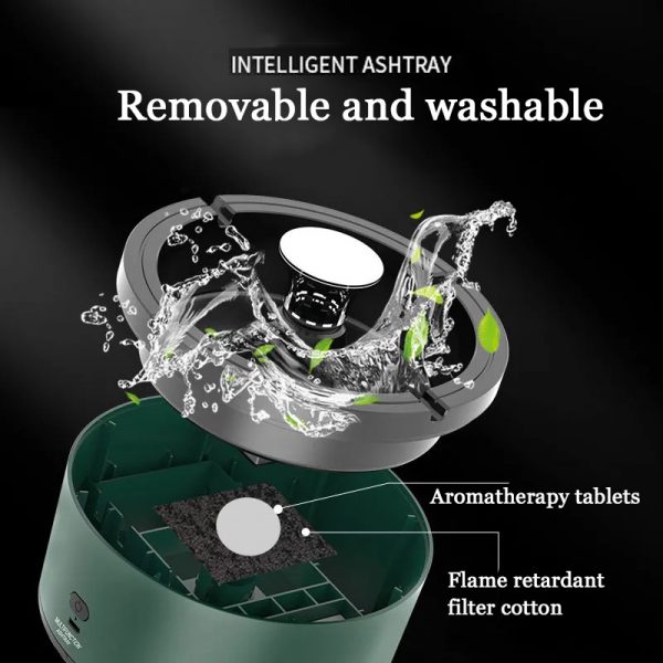 Air purifying ashtray – Légtisztító hamutartó slider