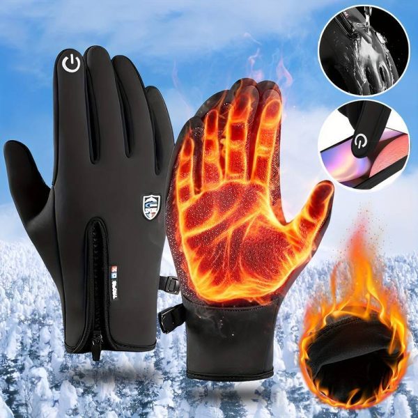 HeatGloves – Extrém meleg, érintőképernyő-barát téli termokesztyű slider
