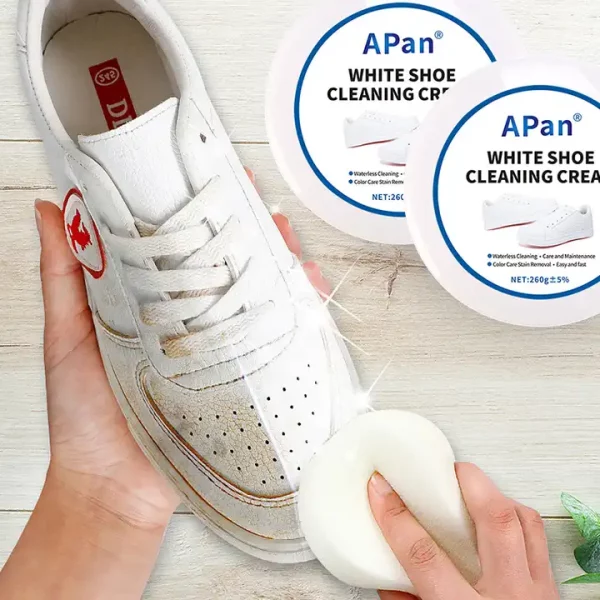 Krém foltok eltávolítására – SHOE CLEANING CREAM (1 + 1 GRATIS) 03